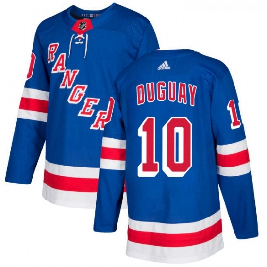 Youth Adidas New York Rangers 10 Ron Duguay Authentic Royal Blue Home NHL Jersey Youth Adidas New York Rangers 10 Ron Duguay Authentic Royal Blue Home NHL Jersey