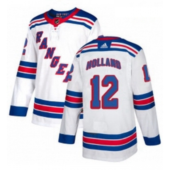 Youth Adidas New York Rangers 12 Peter Holland Authentic White Away NHL Jersey Youth Adidas New York Rangers 12 Peter Holland Authentic White Away NHL Jersey