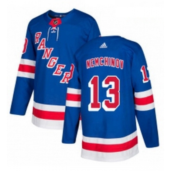 Youth Adidas New York Rangers 13 Sergei Nemchinov Authentic Royal Blue Home NHL Jersey Youth Adidas New York Rangers 13 Sergei Nemchinov Authentic Royal Blue Home NHL Jersey