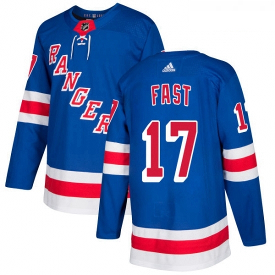 Youth Adidas New York Rangers 17 Jesper Fast Premier Royal Blue Home NHL Jersey Youth Adidas New York Rangers 17 Jesper Fast Premier Royal Blue Home NHL Jersey