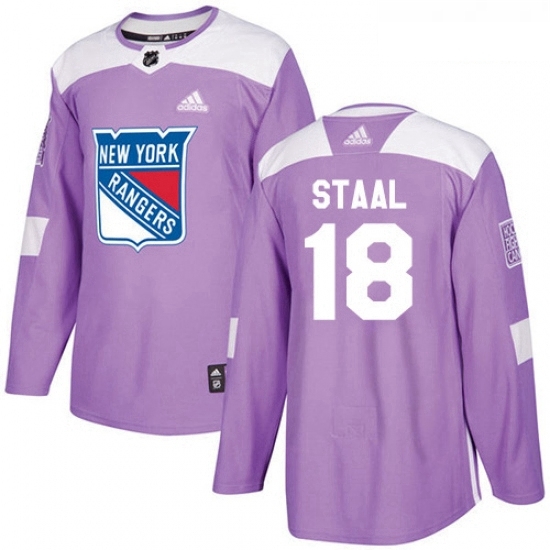 Youth Adidas New York Rangers 18 Marc Staal Authentic Purple Fights Cancer Practice NHL Jersey Youth Adidas New York Rangers 18 Marc Staal Authentic Purple Fights Cancer Practice NHL Jersey