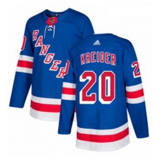 Youth Adidas New York Rangers 20 Chris Kreider Premier Royal Blue Home NHL Jersey Youth Adidas New York Rangers 20 Chris Kreider Premier Royal Blue Home NHL Jersey