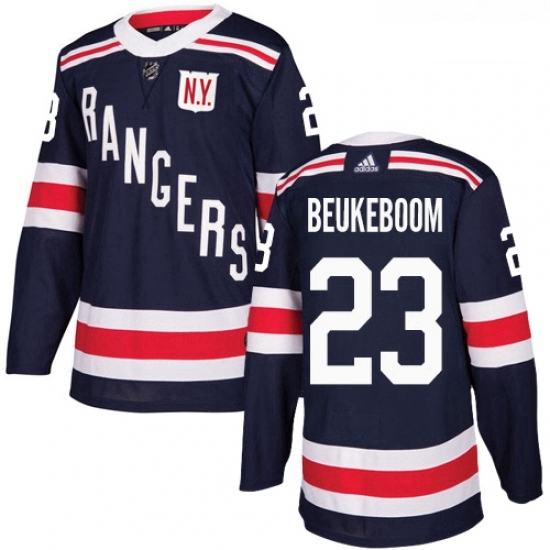 Youth Adidas New York Rangers 23 Jeff Beukeboom Authentic Navy Blue 2018 Winter Classic NHL Jersey Youth Adidas New York Rangers 23 Jeff Beukeboom Authentic Navy Blue 2018 Winter Classic NHL Jersey