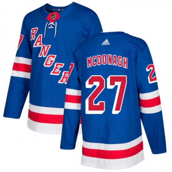 Youth Adidas New York Rangers 27 Ryan McDonagh Authentic Royal Blue Home NHL Jersey Youth Adidas New York Rangers 27 Ryan McDonagh Authentic Royal Blue Home NHL Jersey