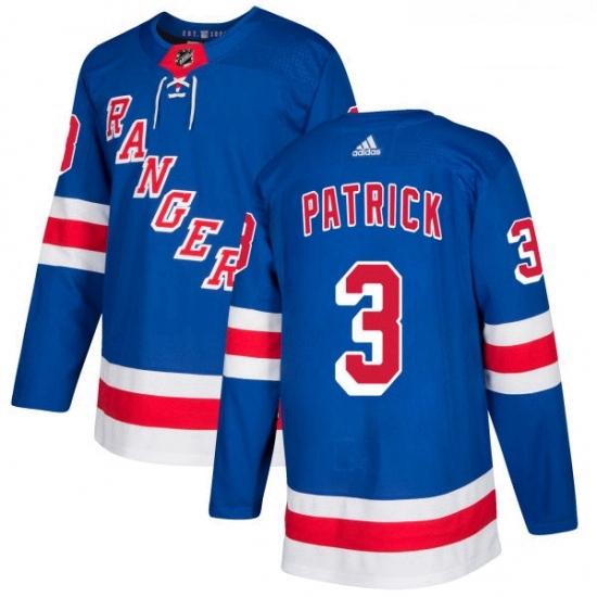 Youth Adidas New York Rangers 3 James Patrick Authentic Royal Blue Home NHL Jersey Youth Adidas New York Rangers 3 James Patrick Authentic Royal Blue Home NHL Jersey