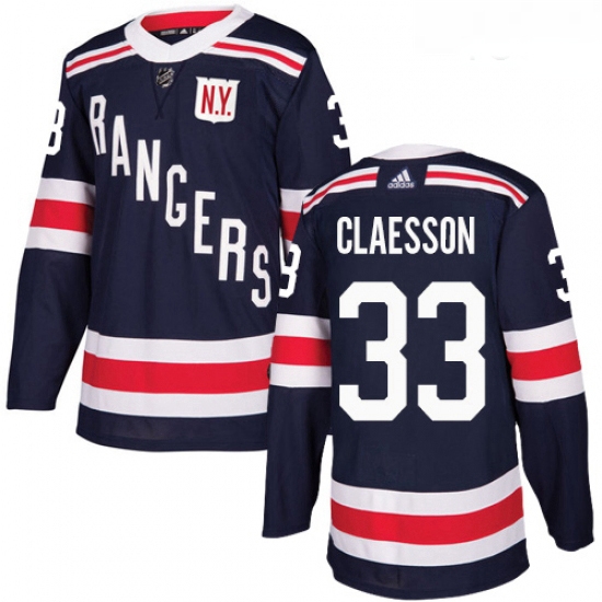 Youth Adidas New York Rangers 33 Fredrik Claesson Authentic Navy Blue 2018 Winter Classic NHL Jersey Youth Adidas New York Rangers 33 Fredrik Claesson Authentic Navy Blue 2018 Winter Classic NHL Jersey