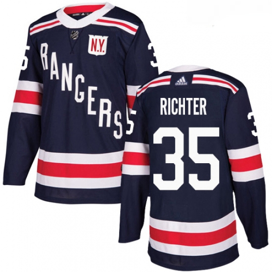 Youth Adidas New York Rangers 35 Mike Richter Authentic Navy Blue 2018 Winter Classic NHL Jersey Youth Adidas New York Rangers 35 Mike Richter Authentic Navy Blue 2018 Winter Classic NHL Jersey