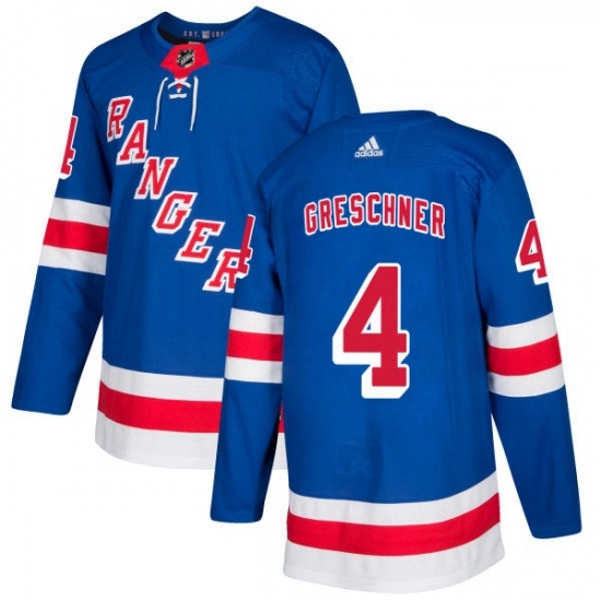 Youth Adidas New York Rangers 4 Ron Greschner Authentic Royal Blue Home NHL Jersey Youth Adidas New York Rangers 4 Ron Greschner Authentic Royal Blue Home NHL Jersey
