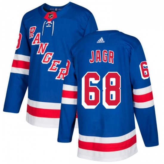 Youth Adidas New York Rangers 68 Jaromir Jagr Authentic Royal Blue Home NHL Jersey Youth Adidas New York Rangers 68 Jaromir Jagr Authentic Royal Blue Home NHL Jersey