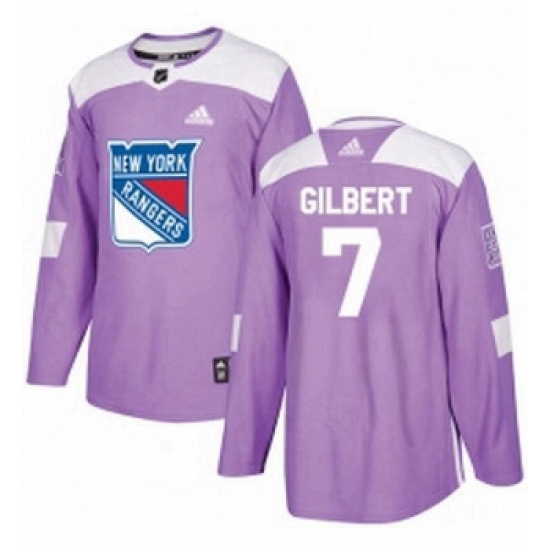 Youth Adidas New York Rangers 7 Rod Gilbert Authentic Purple Fights Cancer Practice NHL Jersey Youth Adidas New York Rangers 7 Rod Gilbert Authentic Purple Fights Cancer Practice NHL Jersey