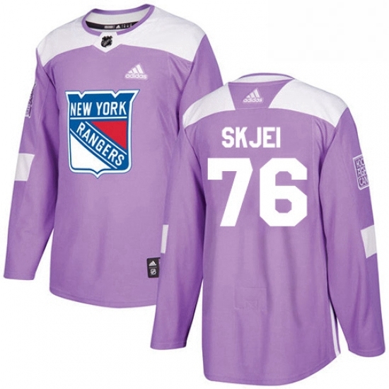 Youth Adidas New York Rangers 76 Brady Skjei Authentic Purple Fights Cancer Practice NHL Jersey Youth Adidas New York Rangers 76 Brady Skjei Authentic Purple Fights Cancer Practice NHL Jersey