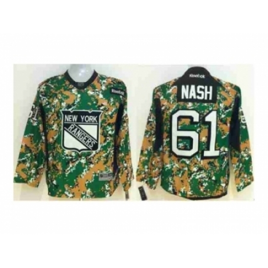 Youth NHL Jerseys New York Rangers #61 Nash camo