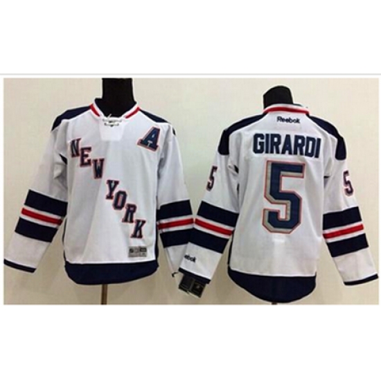 youth New York Rangers #5 Dan Girardi White 2014 Stadium Series Stitched NHL Jersey youth New York Rangers #5 Dan Girardi White 2014 Stadium Series Stitched NHL Jersey