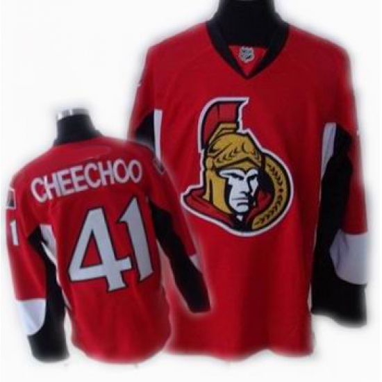Cheap Ottawa Senators #41 CHEECHOO red Jersey Cheap Ottawa Senators #41 CHEECHOO red Jersey
