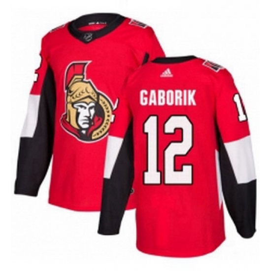 Mens Adidas Ottawa Senators 12 Marian Gaborik Authentic Red Home NHL Jersey Mens Adidas Ottawa Senators 12 Marian Gaborik Authentic Red Home NHL Jersey