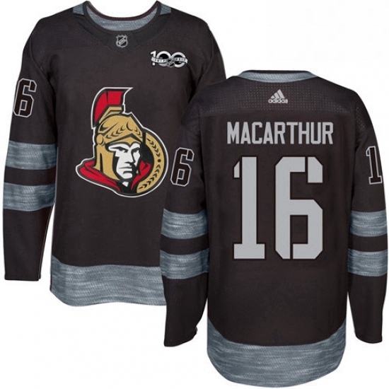 Mens Adidas Ottawa Senators 16 Clarke MacArthur Authentic Black 1917 2017 100th Anniversary NHL Jersey Mens Adidas Ottawa Senators 16 Clarke MacArthur Authentic Black 1917 2017 100th Anniversary NHL Jersey