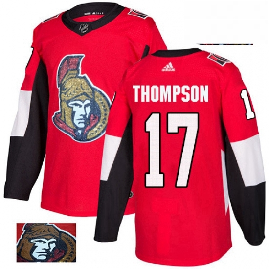 Mens Adidas Ottawa Senators 17 Nate Thompson Authentic Red Fashion Gold NHL Jersey Mens Adidas Ottawa Senators 17 Nate Thompson Authentic Red Fashion Gold NHL Jersey