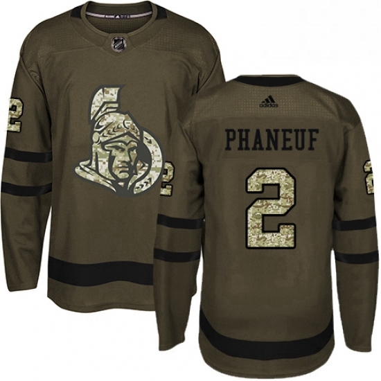 Mens Adidas Ottawa Senators 2 Dion Phaneuf Premier Green Salute to Service NHL Jersey Mens Adidas Ottawa Senators 2 Dion Phaneuf Premier Green Salute to Service NHL Jersey