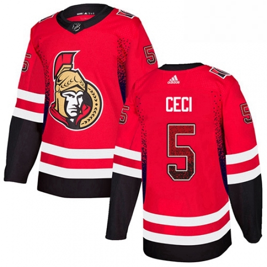 Mens Adidas Ottawa Senators 5 Cody Ceci Authentic Red Drift Fashion NHL Jersey Mens Adidas Ottawa Senators 5 Cody Ceci Authentic Red Drift Fashion NHL Jersey