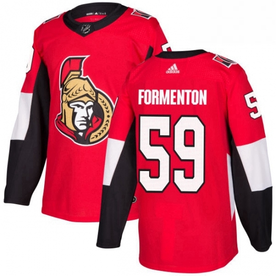 Mens Adidas Ottawa Senators 59 Alex Formenton Authentic Red Home NHL Jersey Mens Adidas Ottawa Senators 59 Alex Formenton Authentic Red Home NHL Jersey