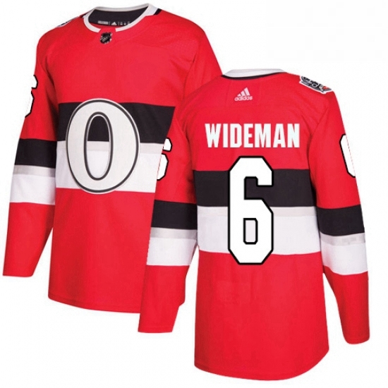 Mens Adidas Ottawa Senators 6 Chris Wideman Authentic Red 2017 100 Classic NHL Jersey Mens Adidas Ottawa Senators 6 Chris Wideman Authentic Red 2017 100 Classic NHL Jersey