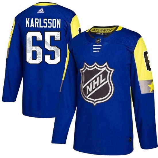 Mens Adidas Ottawa Senators 65 Erik Karlsson Authentic Royal Blue 2018 All Star Atlantic Division NHL Jersey Mens Adidas Ottawa Senators 65 Erik Karlsson Authentic Royal Blue 2018 All Star Atlantic Division NHL Jersey