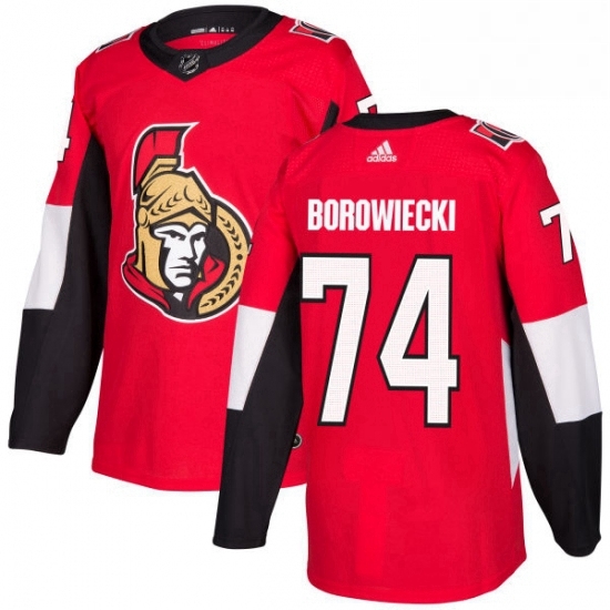 Mens Adidas Ottawa Senators 74 Mark Borowiecki Premier Red Home NHL Jersey Mens Adidas Ottawa Senators 74 Mark Borowiecki Premier Red Home NHL Jersey