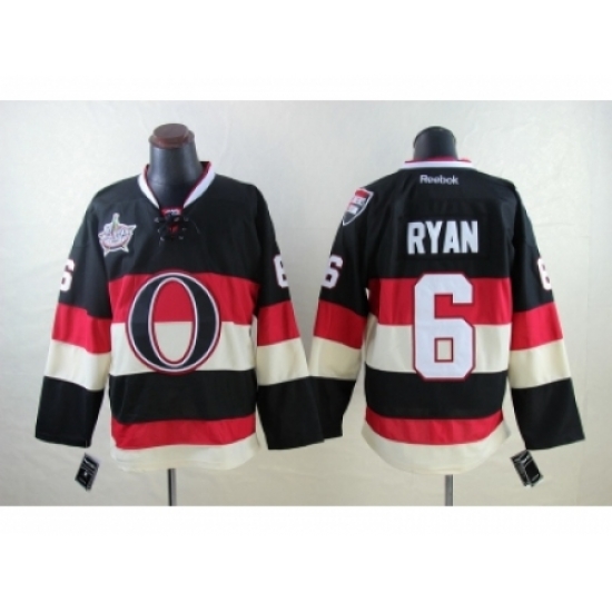 NHL Ottawa Senators #6 ryan white-black-red jerseys NHL Ottawa Senators #6 ryan white-black-red jerseys