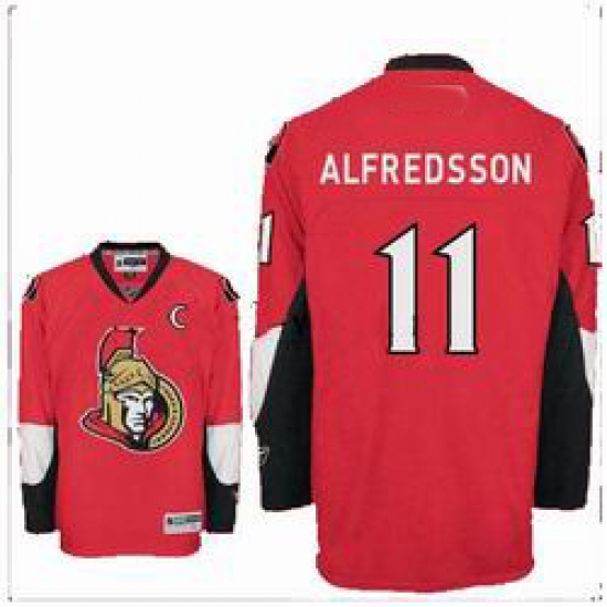Ottawa Senators #11 ALFREDSSON red jerseys Ottawa Senators #11 ALFREDSSON red jerseys