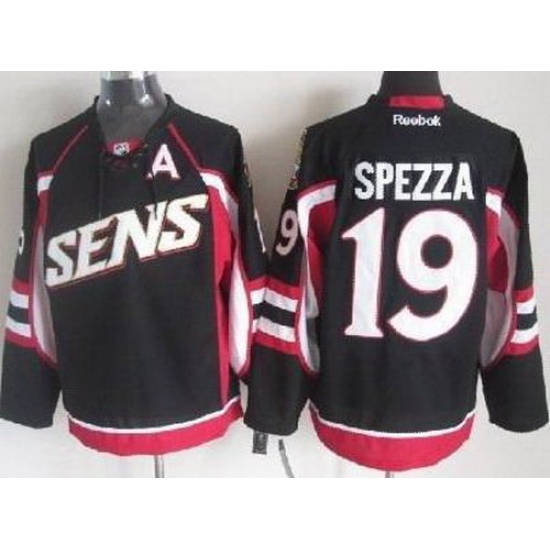 Ottawa Senators 19 Jason Spezza Black NHL Jerseys Ottawa Senators 19 Jason Spezza Black NHL Jerseys