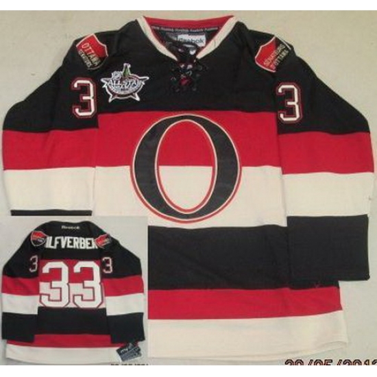 Ottawa Senators 33 Jakob Silfverberg Black 2012 All Star NHL Jerseys Ottawa Senators 33 Jakob Silfverberg Black 2012 All Star NHL Jerseys