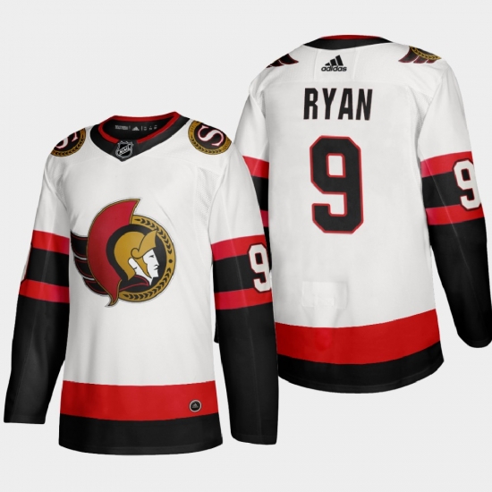Ottawa Senators 9 Bobby Ryan Men Adidas 2020 21 Authentic Player Away Stitched NHL Jersey White Ottawa Senators 9 Bobby Ryan Men Adidas 2020 21 Authentic Player Away Stitched NHL Jersey White