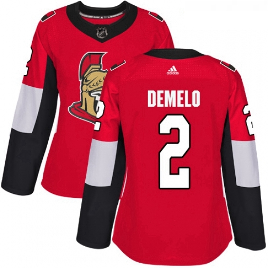 Womens Adidas Ottawa Senators 2 Dylan DeMelo Premier Red Home NHL Jersey Womens Adidas Ottawa Senators 2 Dylan DeMelo Premier Red Home NHL Jersey