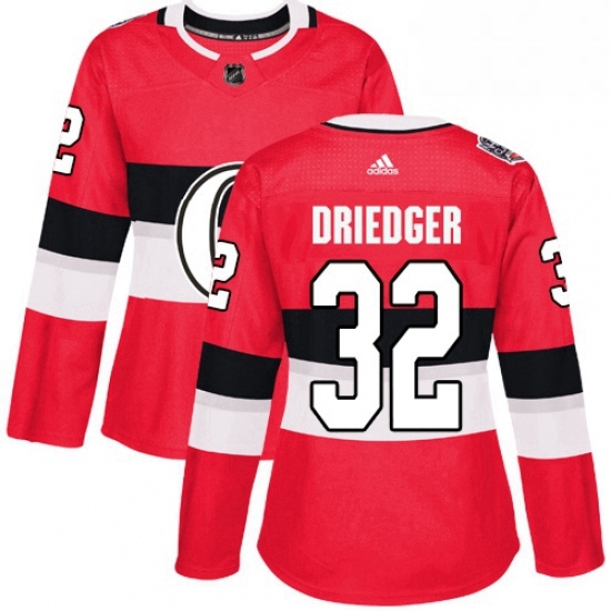 Womens Adidas Ottawa Senators 32 Chris Driedger Authentic Red 2017 100 Classic NHL Jersey Womens Adidas Ottawa Senators 32 Chris Driedger Authentic Red 2017 100 Classic NHL Jersey