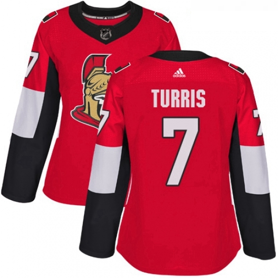 Womens Adidas Ottawa Senators 7 Kyle Turris Premier Red Home NHL Jersey Womens Adidas Ottawa Senators 7 Kyle Turris Premier Red Home NHL Jersey