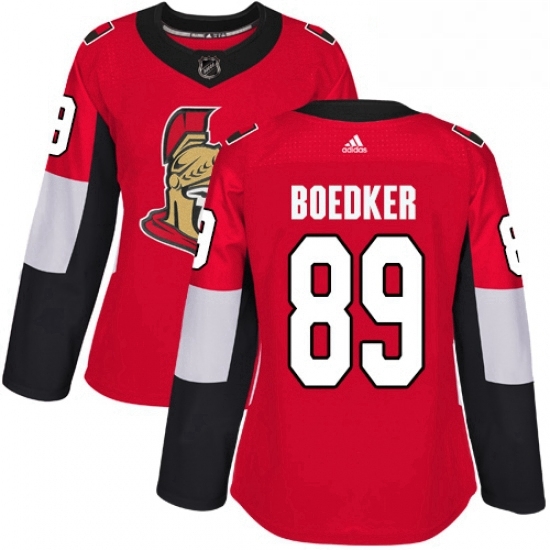 Womens Adidas Ottawa Senators 89 Mikkel Boedker Premier Red Home NHL Jersey Womens Adidas Ottawa Senators 89 Mikkel Boedker Premier Red Home NHL Jersey