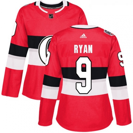 Womens Adidas Ottawa Senators 9 Bobby Ryan Authentic Red 2017 100 Classic NHL Jersey Womens Adidas Ottawa Senators 9 Bobby Ryan Authentic Red 2017 100 Classic NHL Jersey