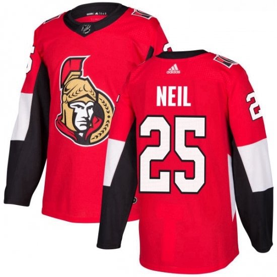Youth Adidas Ottawa Senators 25 Chris Neil Authentic Red Home NHL Jersey Youth Adidas Ottawa Senators 25 Chris Neil Authentic Red Home NHL Jersey