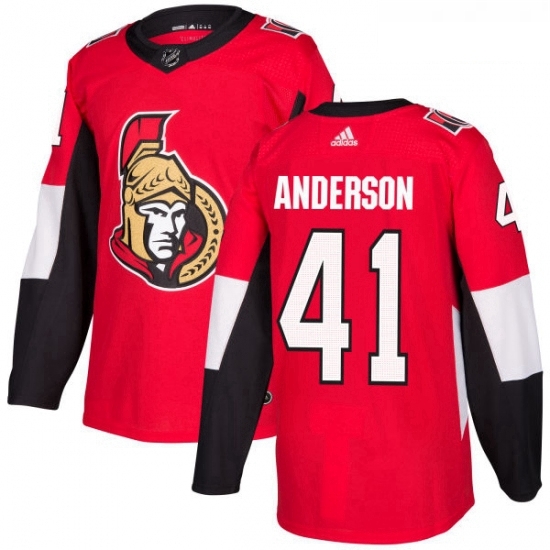 Youth Adidas Ottawa Senators 41 Craig Anderson Premier Red Home NHL Jersey Youth Adidas Ottawa Senators 41 Craig Anderson Premier Red Home NHL Jersey