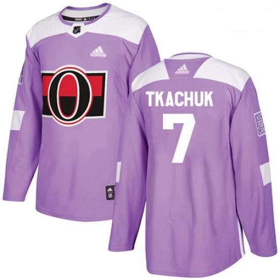 Youth Adidas Ottawa Senators 7 Brady Tkachuk Authentic Purple Fights Cancer Practice NHL Jersey Youth Adidas Ottawa Senators 7 Brady Tkachuk Authentic Purple Fights Cancer Practice NHL Jersey