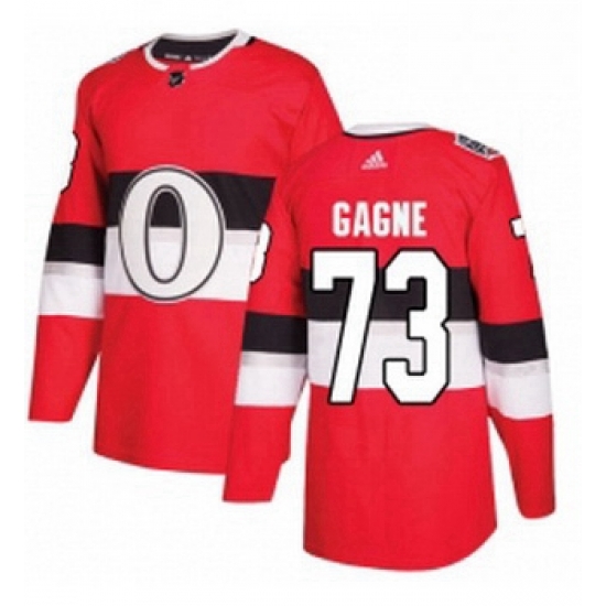 Youth Adidas Ottawa Senators 73 Gabriel Gagne Authentic Red 2017 100 Classic NHL Jersey Youth Adidas Ottawa Senators 73 Gabriel Gagne Authentic Red 2017 100 Classic NHL Jersey