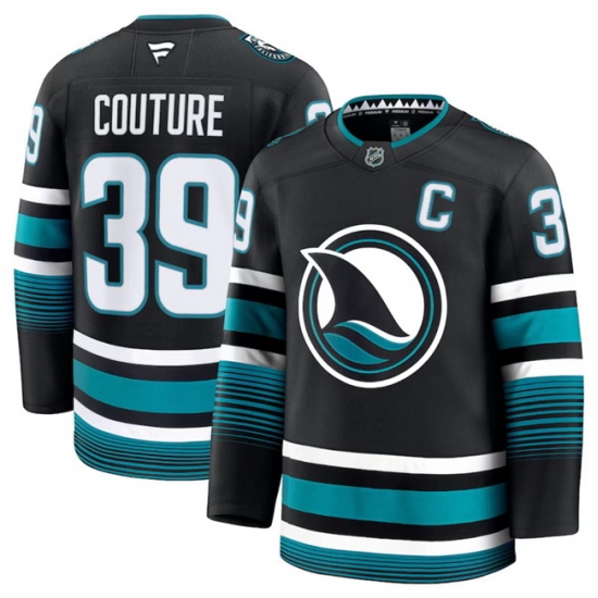 Men San Jose Sharks 39 Logan Couture Black 2024 25 Alternate Stitched Hockey Jersey Men San Jose Sharks 39 Logan Couture Black 2024 25 Alternate Stitched Hockey Jersey