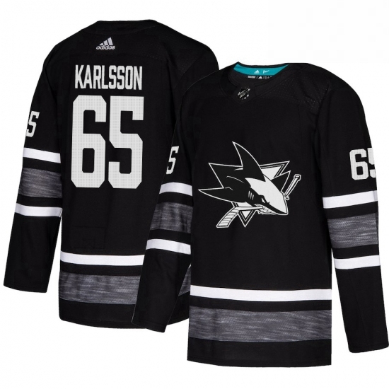 Mens Adidas San Jose Sharks 65 Erik Karlsson Black 2019 All Star Game Parley Authentic Stitched NHL Jersey Mens Adidas San Jose Sharks 65 Erik Karlsson Black 2019 All Star Game Parley Authentic Stitched NHL Jersey