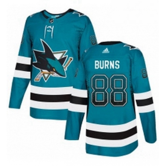Mens Adidas San Jose Sharks 88 Brent Burns Authentic Teal Drift Fashion NHL Jersey Mens Adidas San Jose Sharks 88 Brent Burns Authentic Teal Drift Fashion NHL Jersey