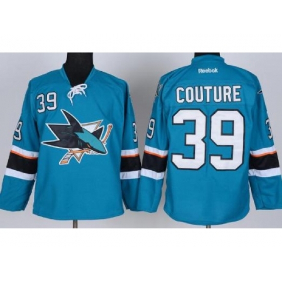 San Jose Sharks 39 Logan Couture Green NHL Jersey New Style San Jose Sharks 39 Logan Couture Green NHL Jersey New Style