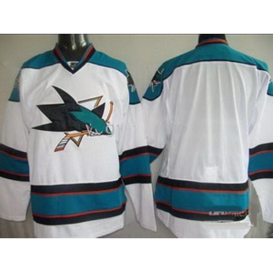 San Jose Sharks jerseys blank white hockey jerseys San Jose Sharks jerseys blank white hockey jerseys