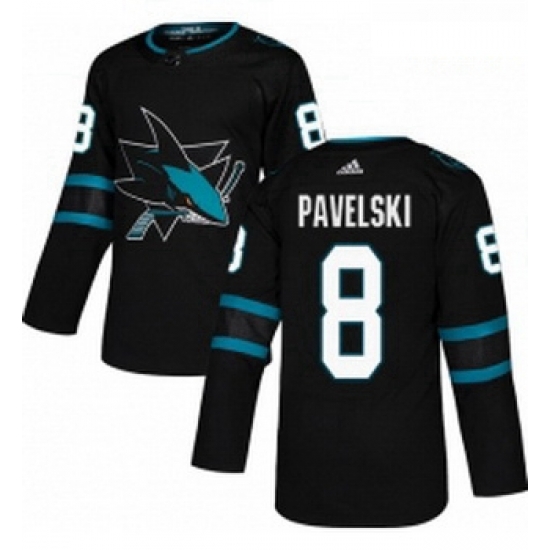 Youth Adidas San Jose Sharks 8 Joe Pavelski Premier Black Alternate NHL Jersey Youth Adidas San Jose Sharks 8 Joe Pavelski Premier Black Alternate NHL Jersey