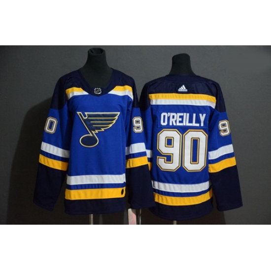 Blues 90 Ryan O 27Reilly Blue Adidas Jersey 901 Blues 90 Ryan O 27Reilly Blue Adidas Jersey 901