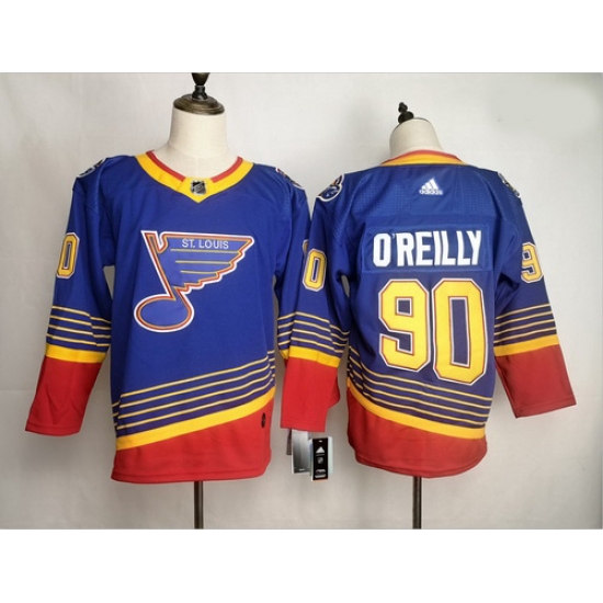 Blues 90 Ryan O 27Reilly Blue Adidas Jersey Blues 90 Ryan O 27Reilly Blue Adidas Jersey