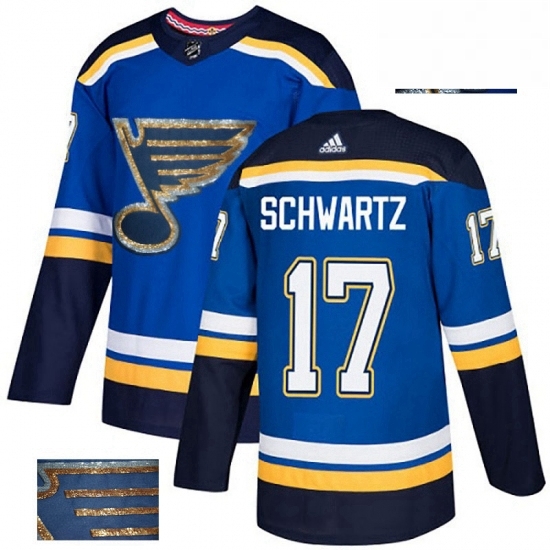 Mens Adidas St Louis Blues 17 Jaden Schwartz Authentic Royal Blue Fashion Gold NHL Jersey Mens Adidas St Louis Blues 17 Jaden Schwartz Authentic Royal Blue Fashion Gold NHL Jersey